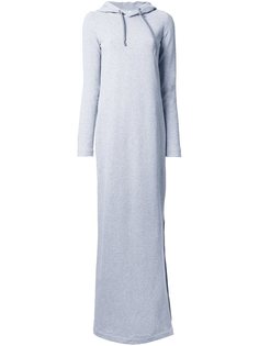длинное платье-толстовка с капюшоном Wanda Nylon