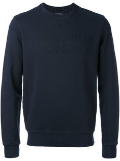толстовка с круглым вырезом под горло Woolrich