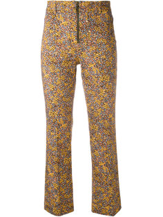 укороченные брюки с цветочным принтом  Philosophy Di Lorenzo Serafini