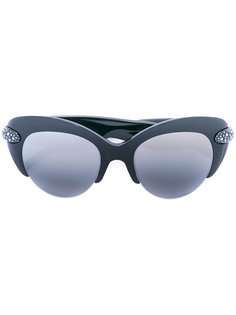 декорированные солнцезащитные очки  Pomellato