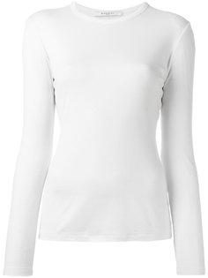 футболка с длинными рукавами в рубчик Givenchy