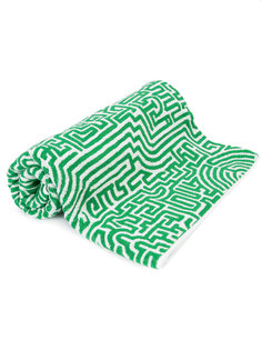 пляжное полотенце с геометрическим принтом John Elliott