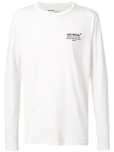 футболка с длинными рукавами Off-White
