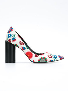 flower print pumps Reinaldo Lourenço