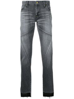 джинсы с неравномерными краями Factotum