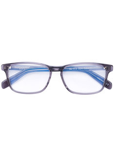 очки в прямоугольной оправе Saint Laurent Eyewear
