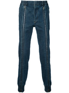 джинсы с молниями спереди Juun.J