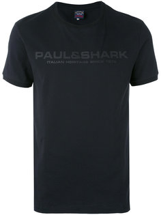 футболка с логотипом Paul & Shark