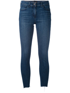 укороченные джинсы с необработанным низом 3X1