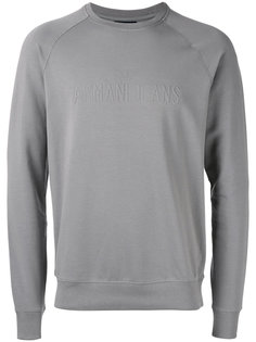 толстовка с тисненым узором Armani Jeans