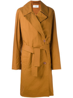 пальто средней длины со смещенной застежкой Lemaire