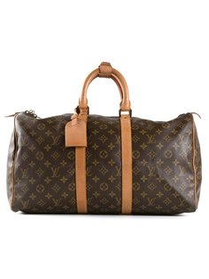 дорожная сумка 45 с монограммным принтом Louis Vuitton Vintage
