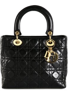 средняя сумка-тоут Lady Dior Christian Dior Vintage