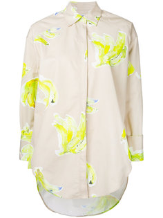 рубашка с вышивкой MSGM