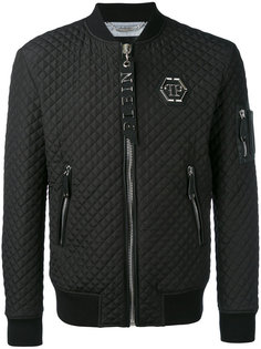 стеганая куртка-бомбер Philipp Plein