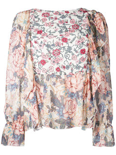 блузка с цветочным принтом See By Chloé