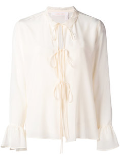 блузка с расклешенными манжетами See By Chloé