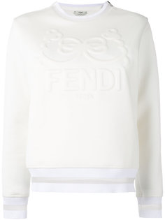 толстовка с вышивкой Fendi