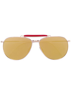 солнцезащитные очки с зеркальными линзами Thom Browne