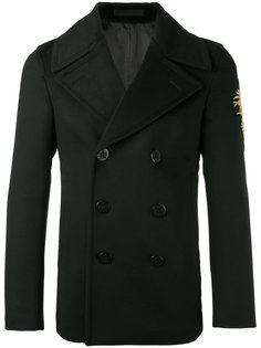 пальто с вышивкой Alexander McQueen