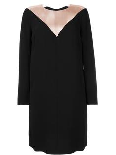 платье с длинными рукавами и прозрачной панелью Paule Ka