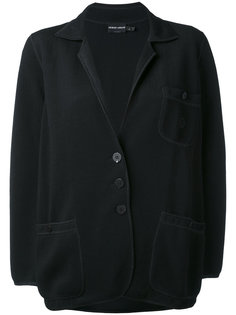 пиджак с наружными швами в стиле кэжуал Giorgio Armani Vintage