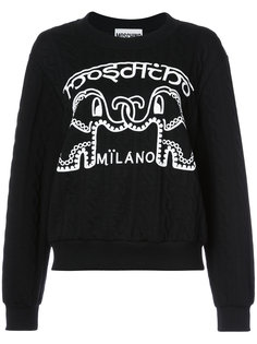свитер со слонами Moschino