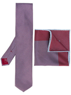 галстук и карманный платок Brioni