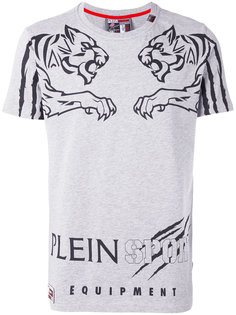 футболка с принтом тигра Plein Sport