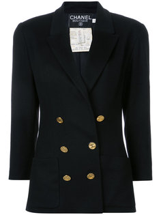 винтажный пиджак с длинными рукавами Chanel Vintage