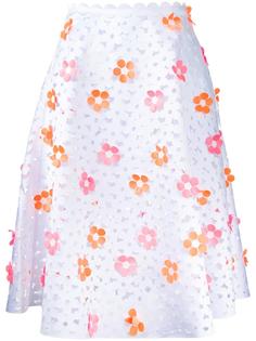 юбка с цветочным украшением Paskal