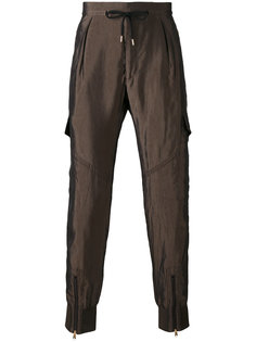 брюки с эластичными манжетами Paul Smith