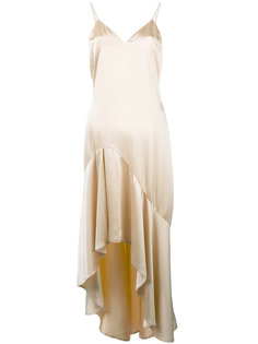 платье с неравномерным подолом Jonathan Simkhai