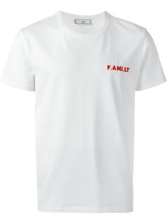футболка с надписью "Family" Ami Alexandre Mattiussi