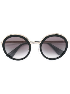 солнцезащитные очки в круглой оправе Prada Eyewear