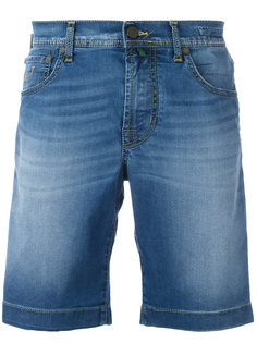 широкие джинсовые шорты Jacob Cohen