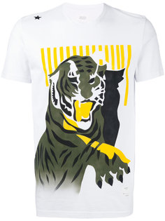футболка с принтом тигра The Editor