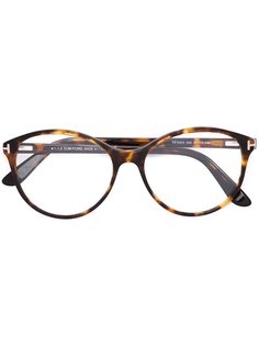 оптические очки в круглой оправе  Tom Ford Eyewear