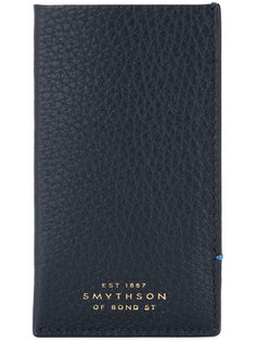 кошелек с тисненым логотипом Smythson