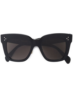 объемные солнцезащитные очки Céline Eyewear