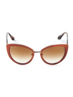 солнечные очки "кошачий глаз" Dita Eyewear