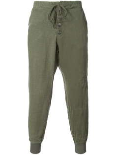 брюки со стяжкой Greg Lauren