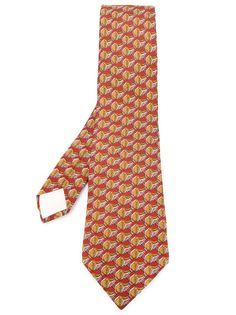 тканый галстук Hermès Vintage