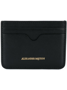 визитница с логотипом Alexander McQueen