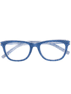 очки в квадратной оправе Saint Laurent Eyewear
