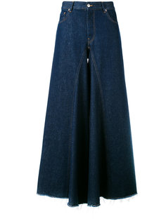 широкие брюки с необработанными краями Mm6 Maison Margiela