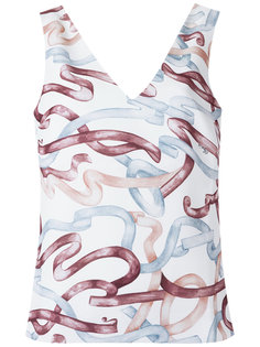 printed top Olympiah