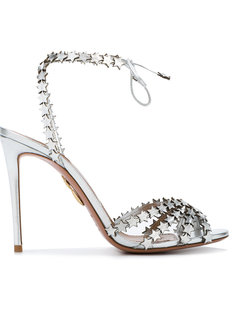 босоножки с вырезанными звездами Starlight Aquazzura