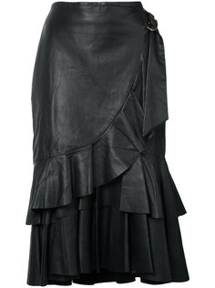 юбка с оторочкой из рюшей Rebecca Vallance