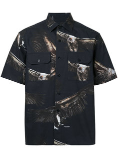 рубашка с принтом орлов Yoshio Kubo